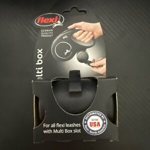Flexi Black Multi Box for Dog Leashes